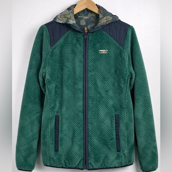L.L. Bean Other - L.L. Bean Camouflage Reversible Jacket Boys Large